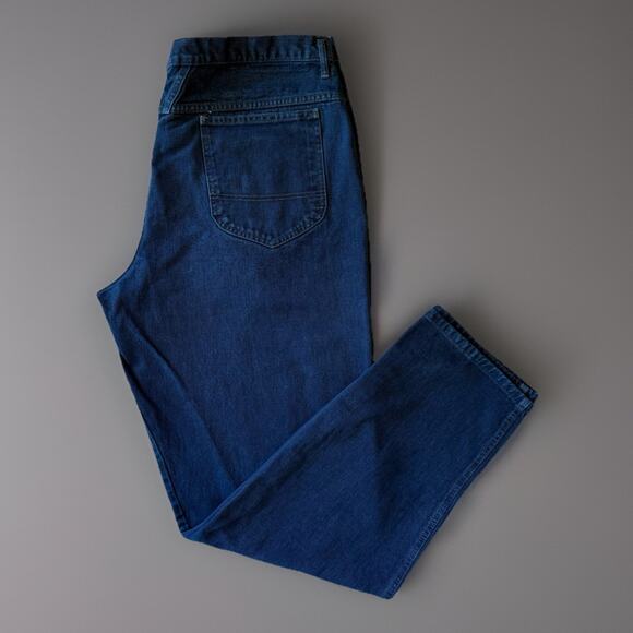 Vintage Marithe Francois Girbaud Jeans 38 Blue Dark Wash Baggy 90s Streetwear - Picture 1 of 9